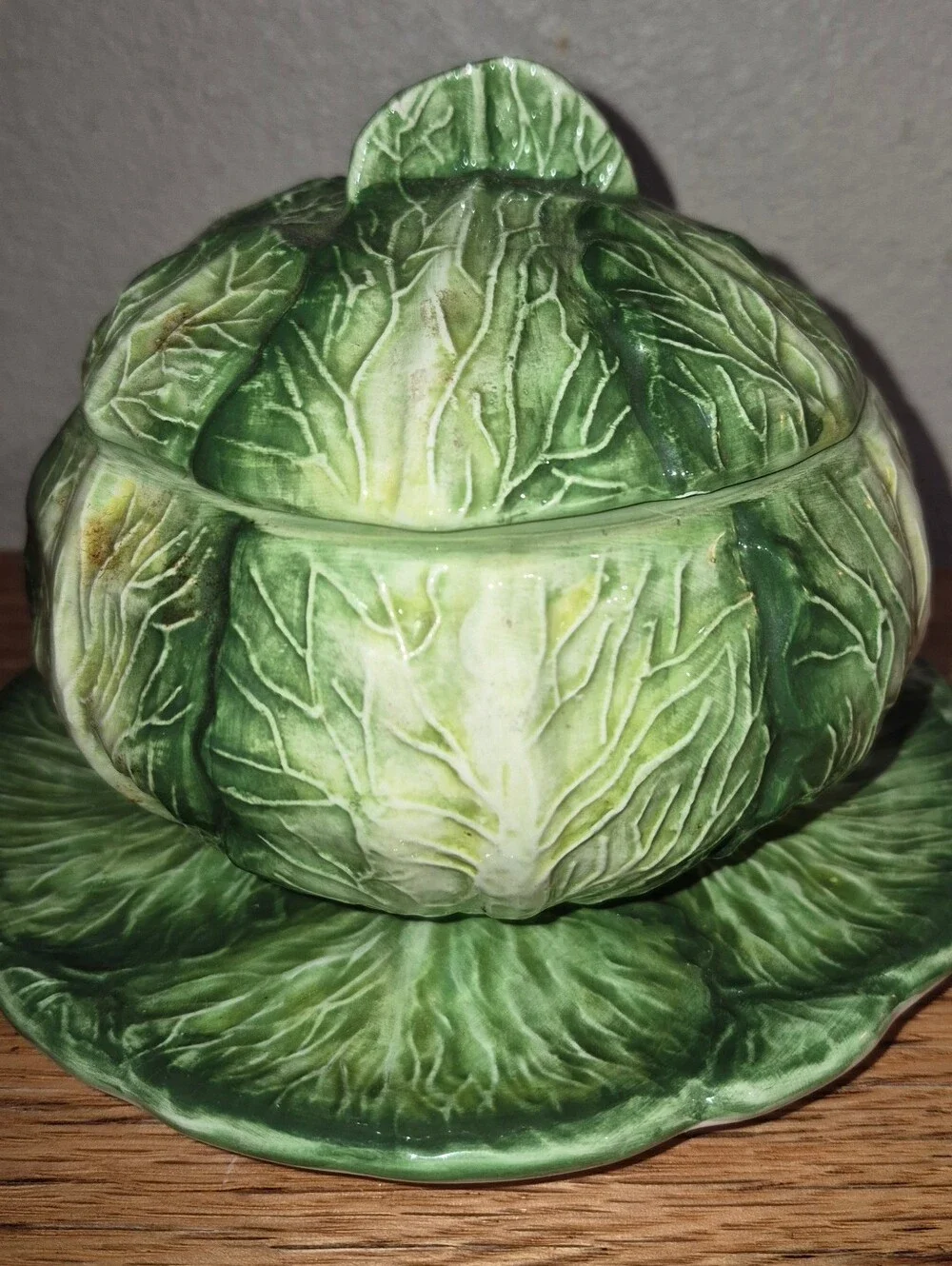 Vintage Jay Willfred diu of Andrea by Sadek Cabbage Bowl & Saucer
